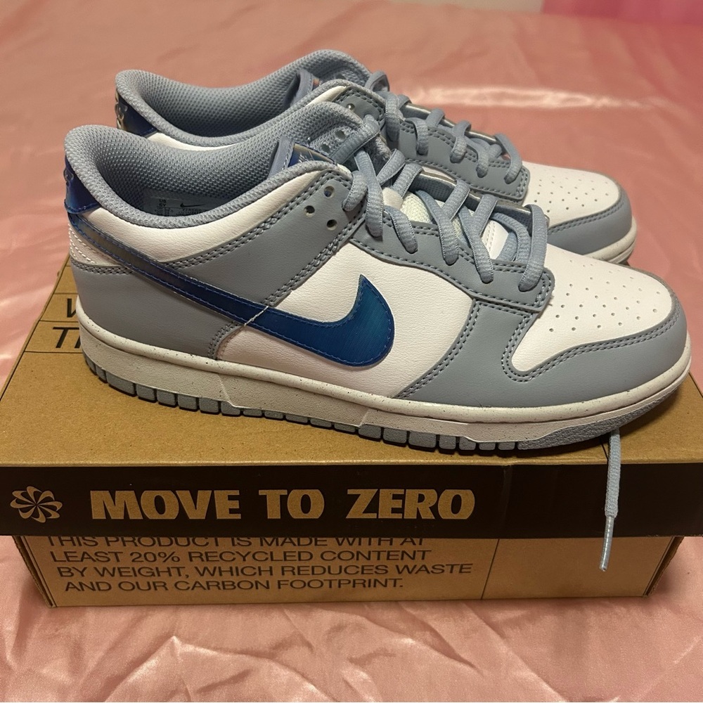 Blue nike dunks